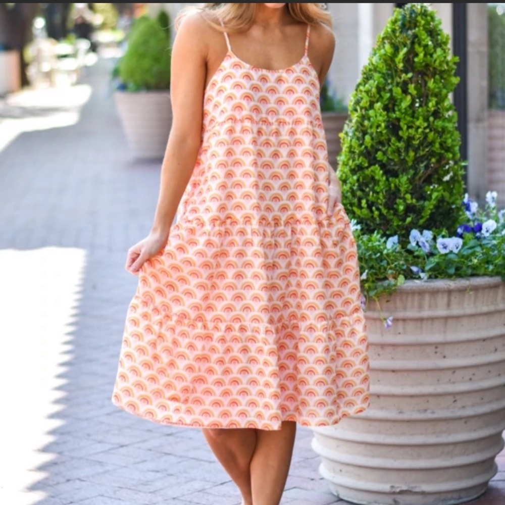 The Summer midi dress - impeccable pig - Sz L NWT